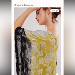 Free People Florence Kimono